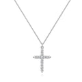 "Crosses" Necklace, Stainless Steel
