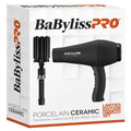 BABYLISS PRO PORCELAIN CERAMIC TRIPLE BARREL WAVER / PROFESSIONAL DRYER PREPACK