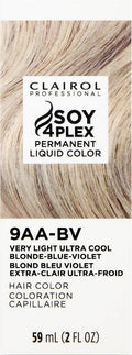 CLAIROL PERMANENT LIQUID 9AA-BV VERY LIGHT ULTRA COOL BLONDE BLUE VIOLET