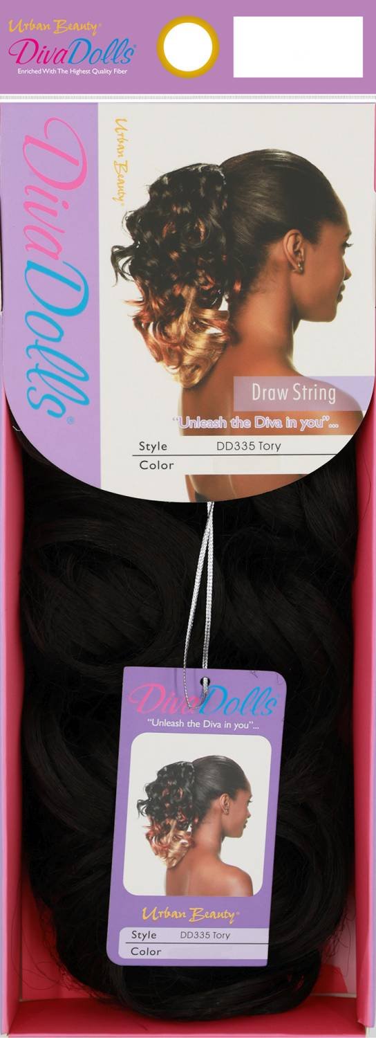 SYNTHETIC DRAW STRING DIVA DOLLS DD335 TORY COLOR #1