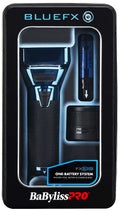 BABYLISSPRO BLUEFX ONE ALL METAL INTERCHANGEABLE BATTERY DOUBLE FOIL SHAVER