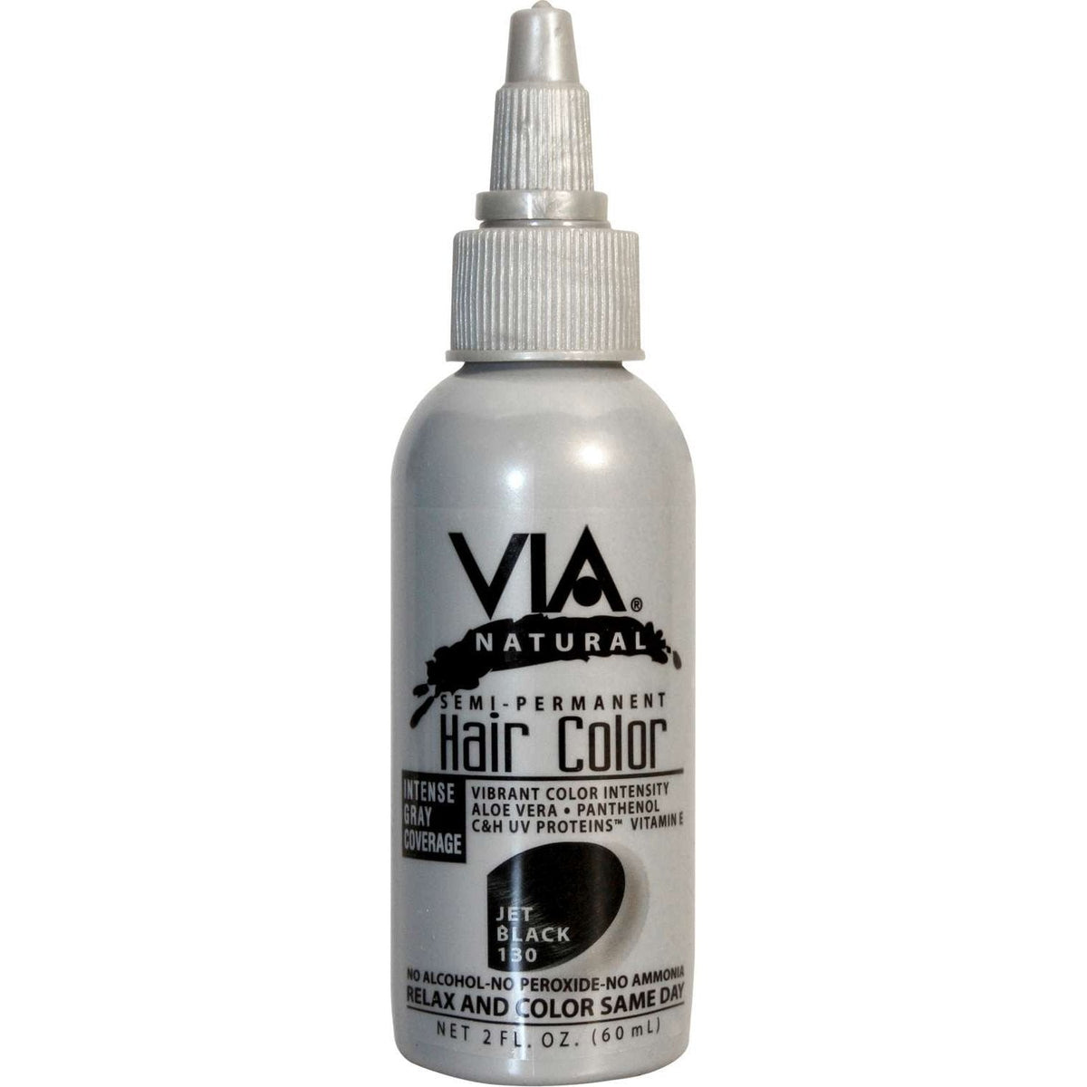 Via Natural Hair Color  130 Jet Black